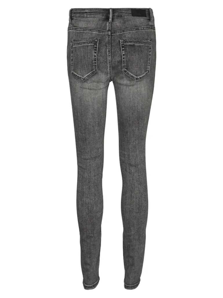 VMFLASH MR SKINNY JEANS LI213 GA NOOS medium grey denim