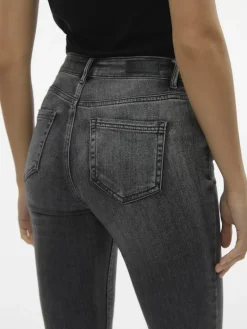 VMFLASH MR SKINNY JEANS LI213 GA NOOS medium grey denim