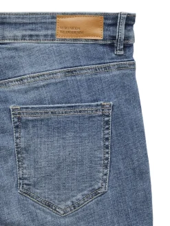 VMFLASH MR SKINNY JEANS LI347 GA NOOS medium blue denim