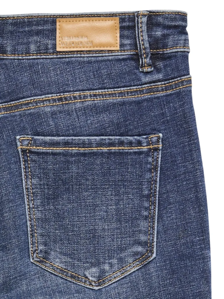 VMFLASH MR STRAIGHT JEANS LI3300 GA NOOS dark blue denim