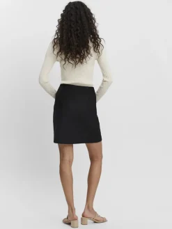 VMFORTUNEALLISON HW SHORT SKIRT GA NOOS black