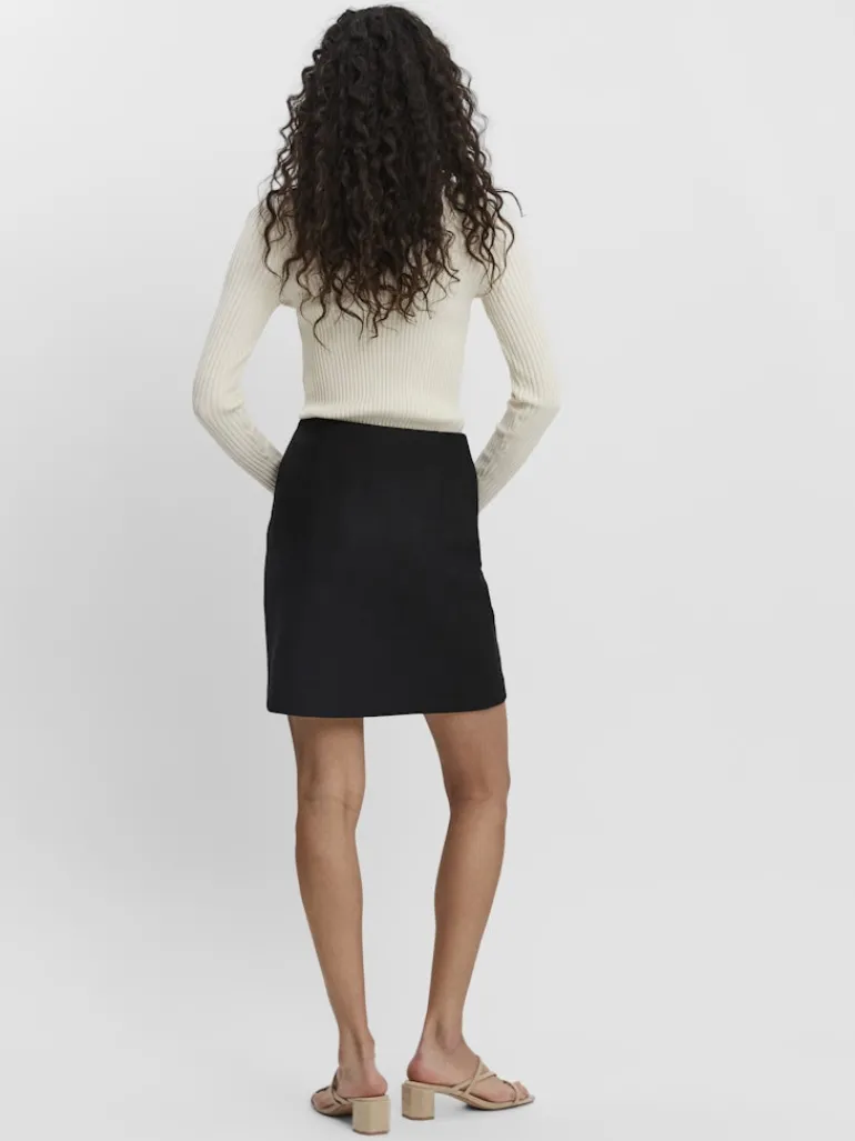 VMFORTUNEALLISON HW SHORT SKIRT GA NOOS black