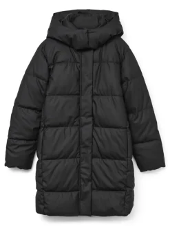 VMGRETAKYLIE COATED COAT NOOS black