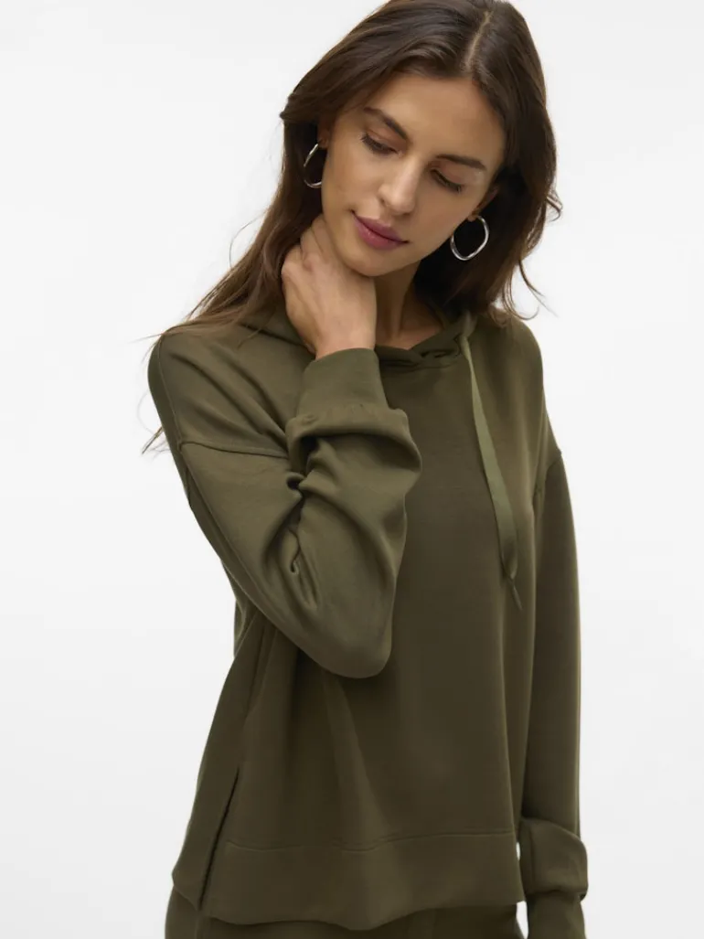 VMHALI LS HOODIE JRS GA BOO grape leaf