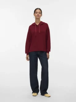 VMHALI LS HOODIE JRS GA BOO syrah