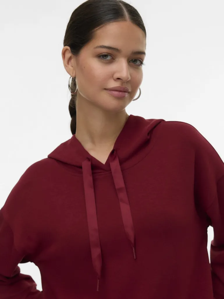 VMHALI LS HOODIE JRS GA BOO syrah
