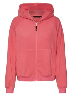 VMILSA LS ZIP HOODIE JRS BF hot pink