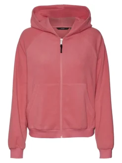 VMILSA LS ZIP HOODIE JRS BF hot pink