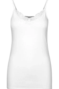 VMINGE LACE SINGLET JRS NOOS bright white