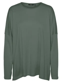 VMIRIS LS OVERSIZE TEE NOOS laurel wreath