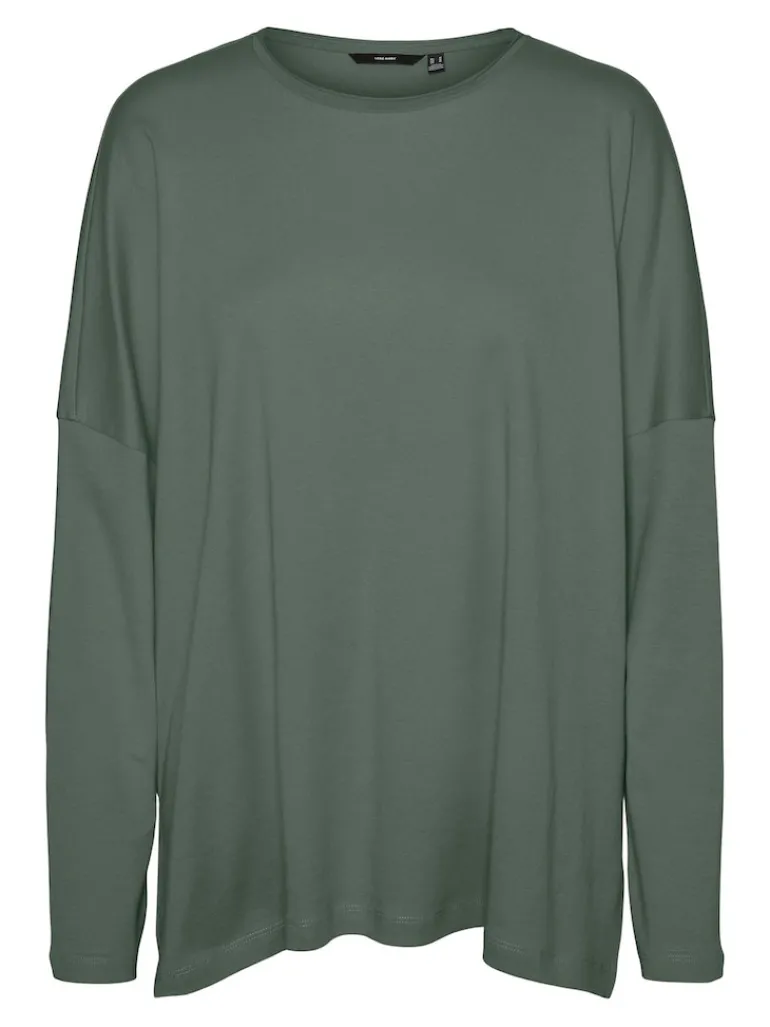 VMIRIS LS OVERSIZE TEE NOOS laurel wreath