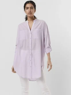 VMISABELL L/S FOLD UP TUNIC NOOS lavendula