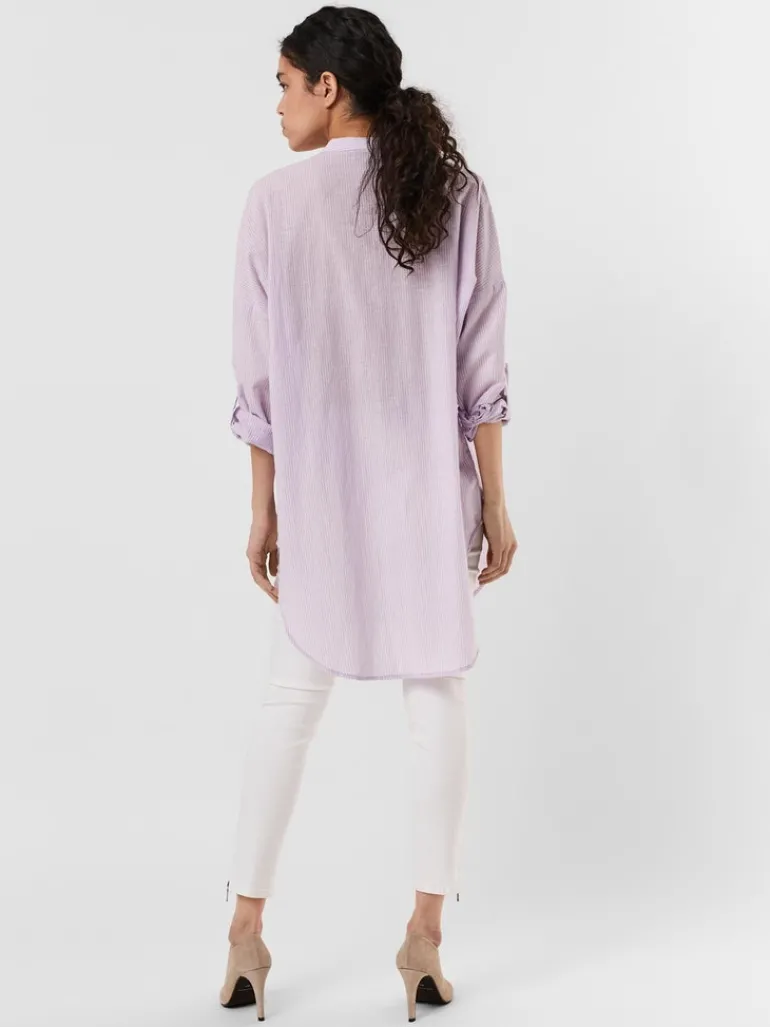 VMISABELL L/S FOLD UP TUNIC NOOS lavendula