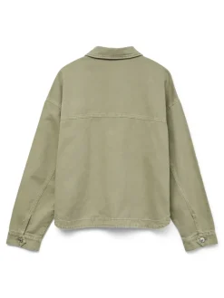VMJAMIE LS DENIM SHACKET MIX GA NOOS laurel wreath