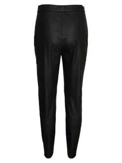 VMJANNI HW PU LEGGING NOOS black