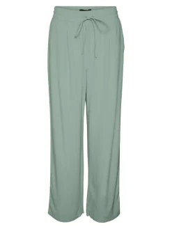VMJESMILO HW WIDE PANTS WVN NOOS silt green