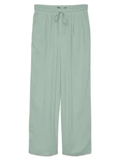 VMJESMILO HW WIDE PANTS WVN NOOS silt green