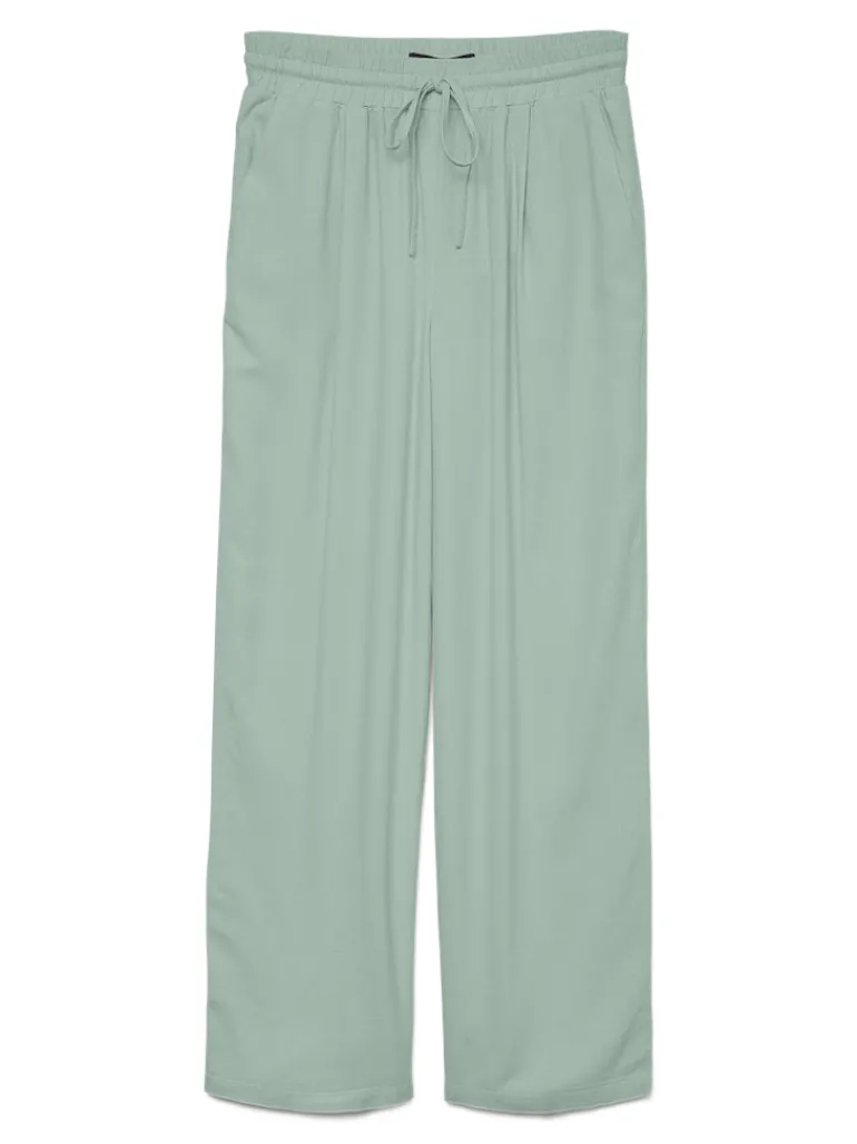 VMJESMILO HW WIDE PANTS WVN NOOS silt green