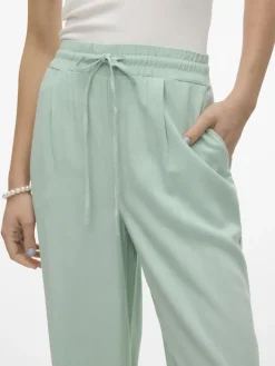 VMJESMILO HW WIDE PANTS WVN NOOS silt green