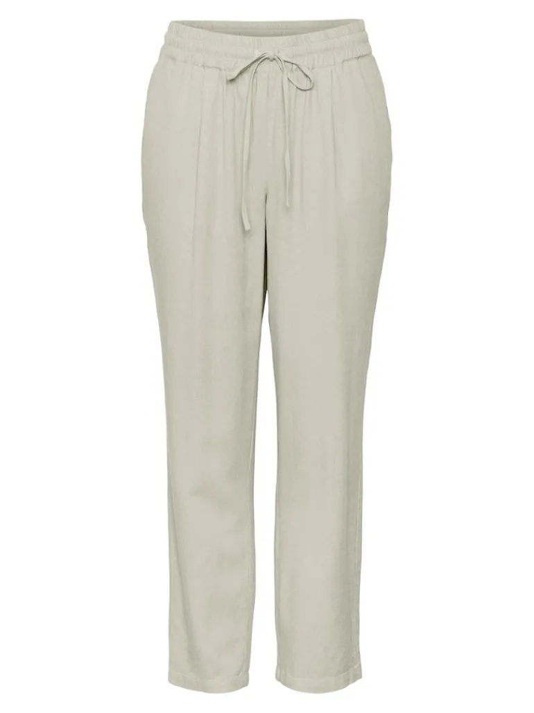 VMJESMILO MW ANKLE PANTS WVN NOOS silver lining1