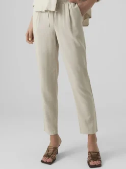 VMJESMILO MW ANKLE PANTS WVN NOOS silver lining1