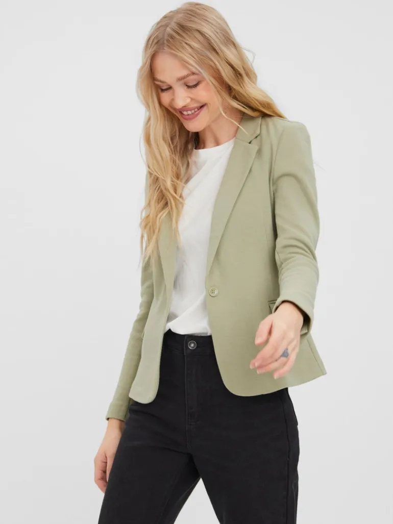 VMJULIA LS BLAZER JRS NOOS desert sage