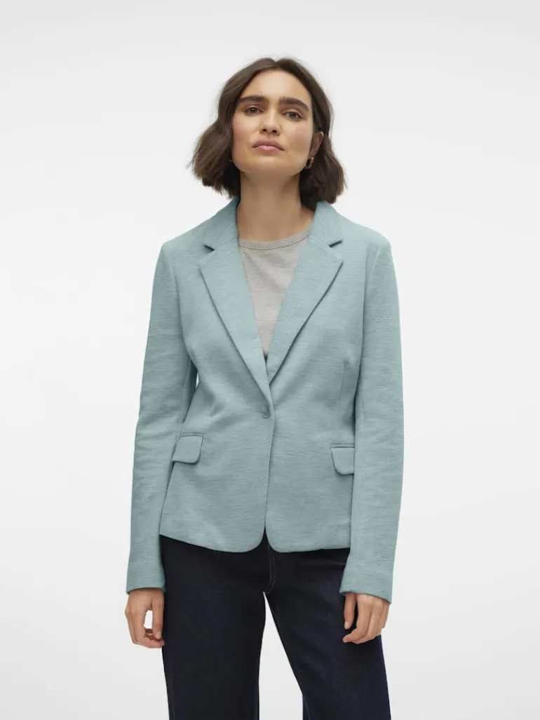 VMJULIA LS BLAZER JRS NOOS gray mist