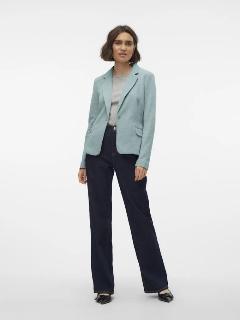 VMJULIA LS BLAZER JRS NOOS gray mist
