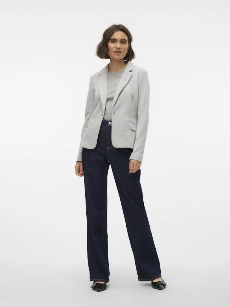 VMJULIA LS BLAZER JRS NOOS hellgrau2