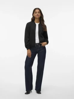 VMKIMIKO LS SHORT JERSEY BOMBER NOOS black