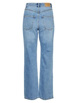 VMKITHY HR STRAIGHT JEANS LI363 NOOS medium blue denim