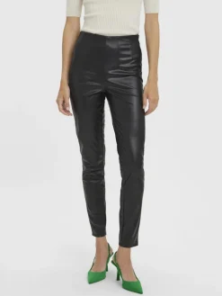 VMLANA HR PL SLIM PANT black