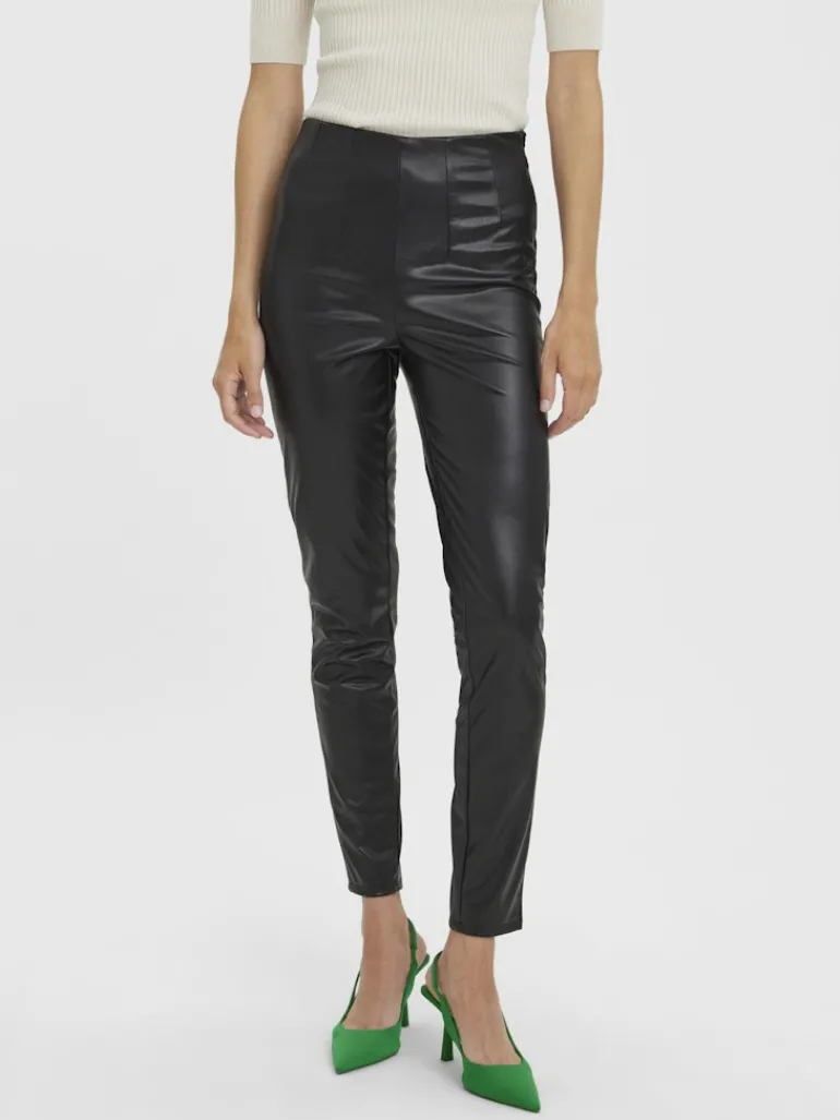 VMLANA HR PL SLIM PANT black
