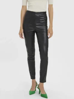 VMLANA HR PL SLIM PANT black