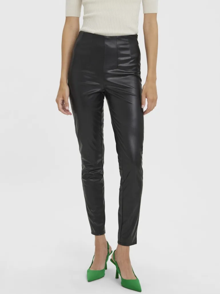 VMLANA HR PL SLIM PANT black