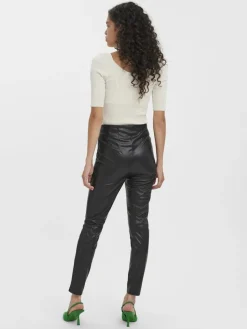VMLANA HR PL SLIM PANT black