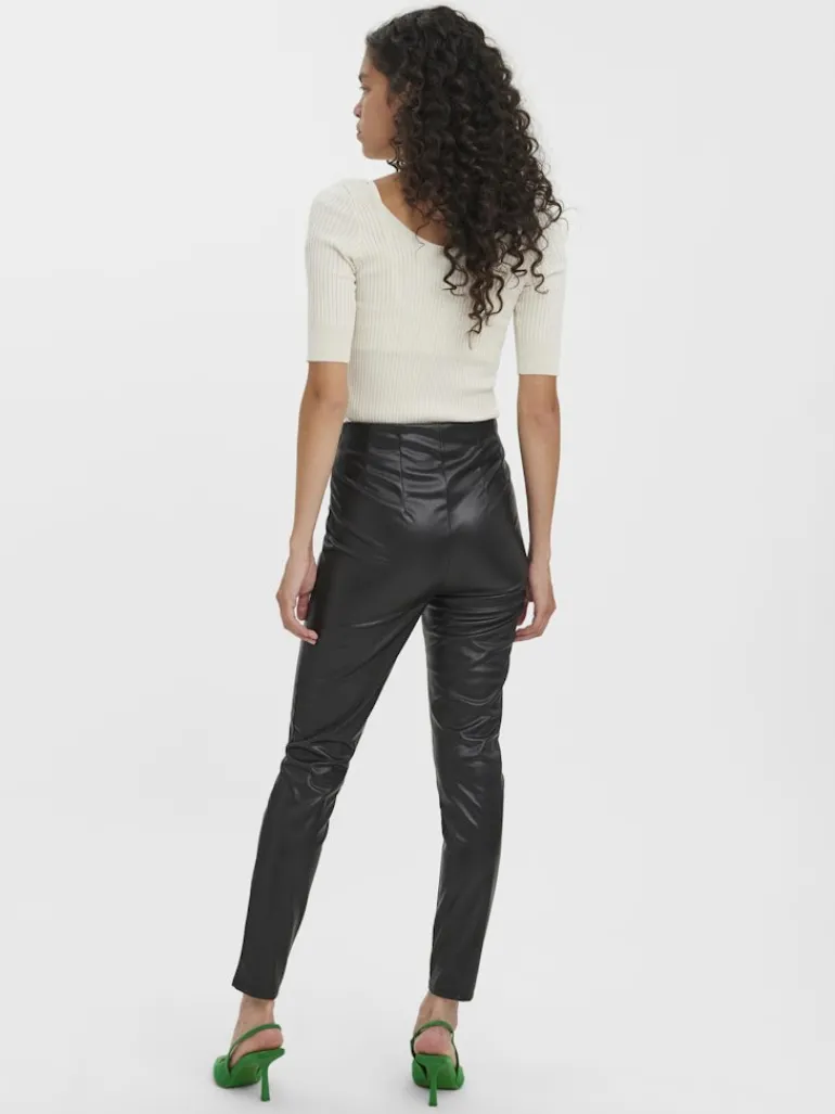VMLANA HR PL SLIM PANT black