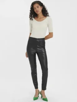 VMLANA HR PL SLIM PANT black