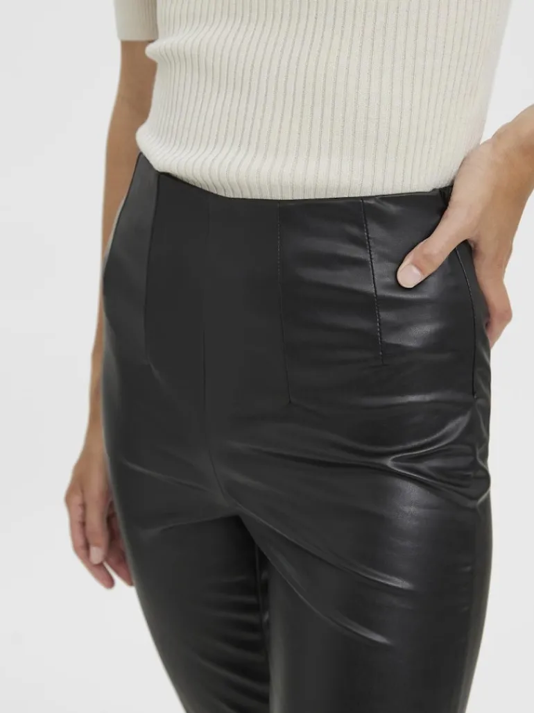 VMLANA HR PL SLIM PANT black