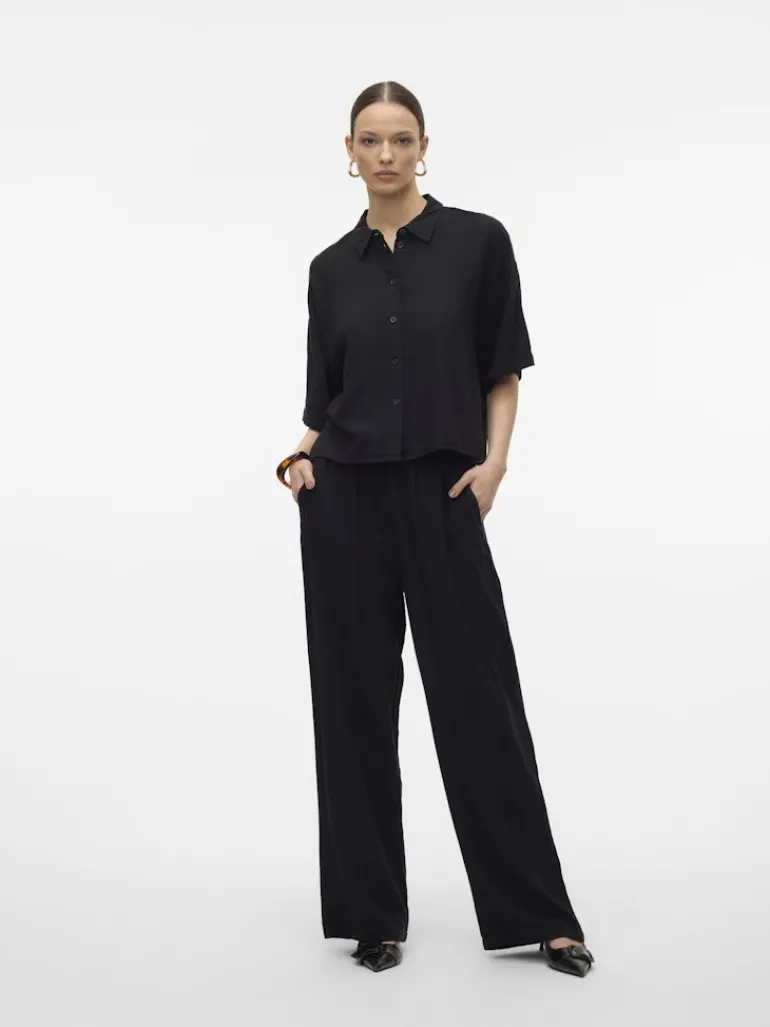 VMLINN HW PANTS WVN NOOS black
