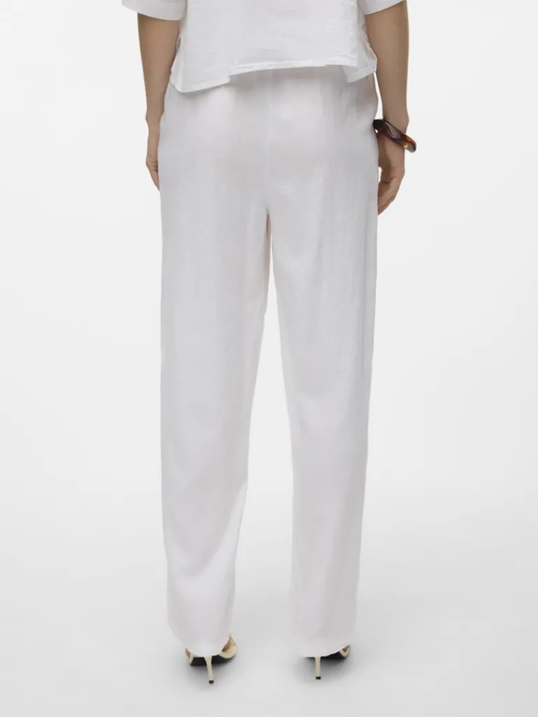 VMLINN HW PANTS WVN NOOS snow white