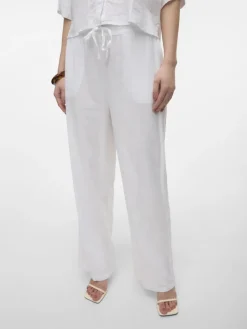 VMLINN HW PANTS WVN NOOS snow white