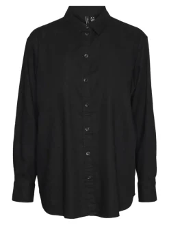 VMLINN LS SHIRT WVN NOOS black