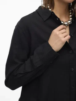 VMLINN LS SHIRT WVN NOOS black