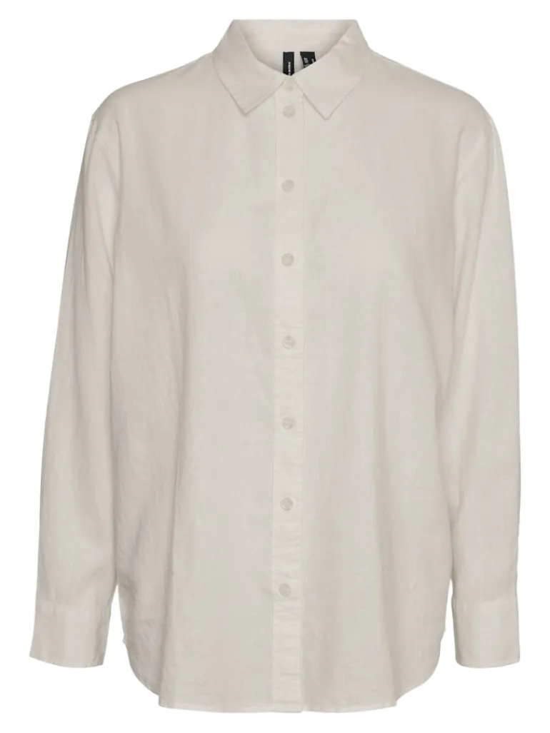 VMLINN LS SHIRT WVN NOOS moonbeam