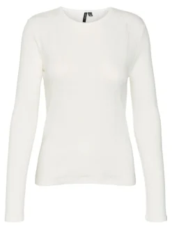 VMLISA POINTELLE LS TOP JRS NOOS snow white
