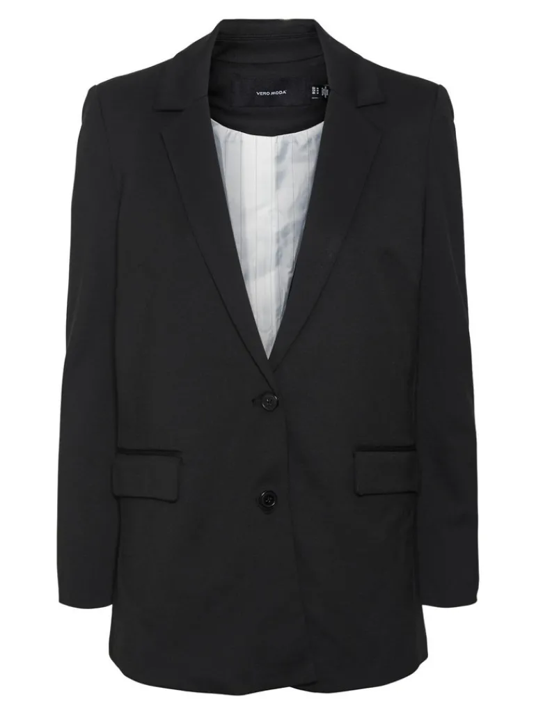 VMLUCCA LS LOOSE JERSEY BLAZER NOOS black