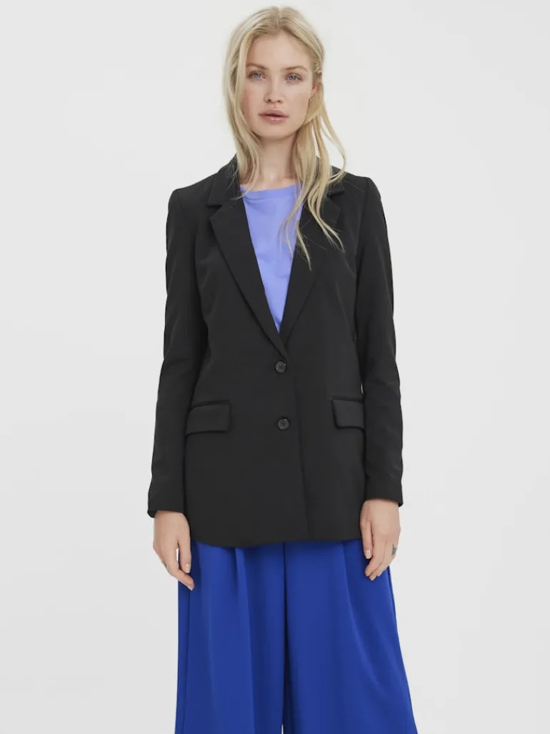 VMLUCCA LS LOOSE JERSEY BLAZER NOOS black