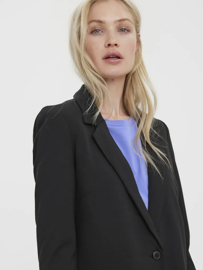 VMLUCCA LS LOOSE JERSEY BLAZER NOOS black