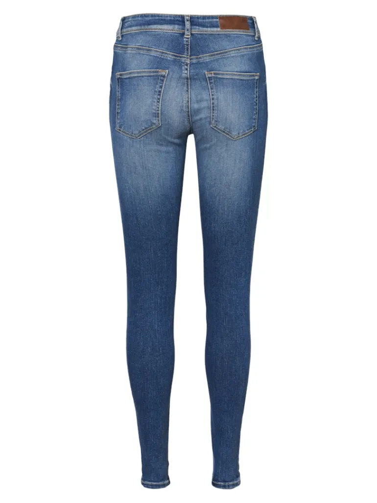 VMLUX MR SLIM JEANS RI310 NOOS medium blue denim
